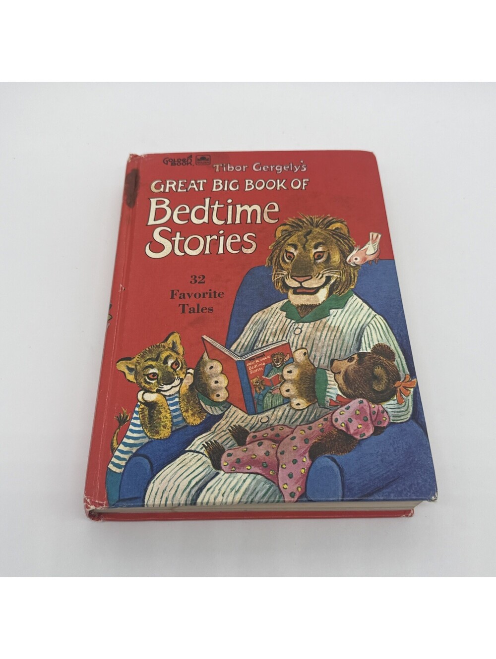 TIBOR GERGELY'S GREAT BIG BOOK OF BEDTIME STORIES Vintage 1967 32 Fav Tales